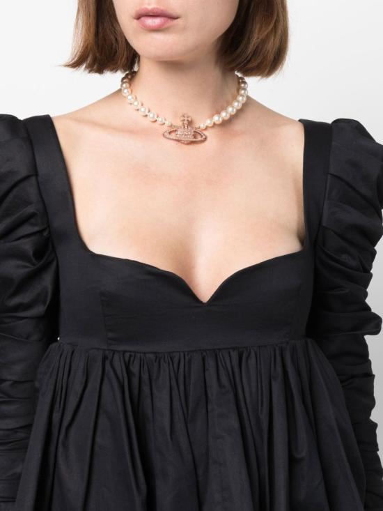 26SS 비비안웨스트우드 원 로우 펄 바스 릴리프 초커 63010106 G128 - VIVIENNE WESTWOOD