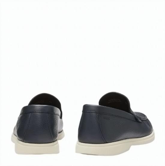  보스 로퍼 50536173 SIENNE MOCC TBSF 402 Blue - BOSS