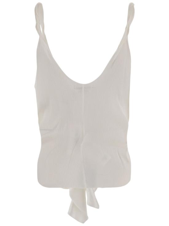 26SS JW앤더슨 탑 TP0365PG1897002 White - JW ANDERSON