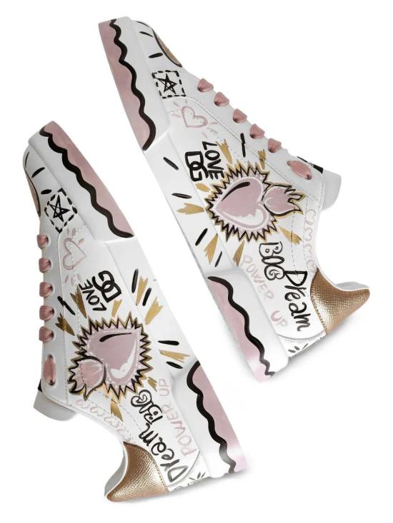 26FW 돌체앤가바나 슈즈 CK2464A3L78 89662 BIANCO ORO - DOLCE & GABBANA
