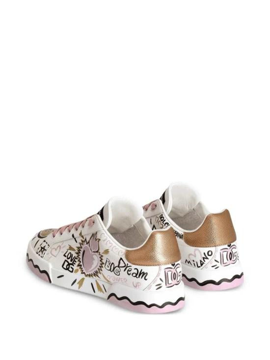 26FW 돌체앤가바나 슈즈 CK2464A3L78 89662 BIANCO ORO - DOLCE & GABBANA