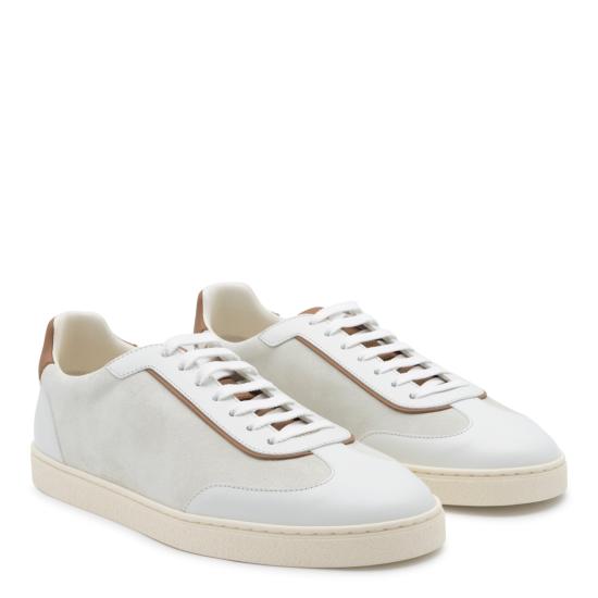 26FW 브루넬로 쿠치넬리 스니커즈 MZULDGJ336 CEH67 OFF WHITE - BRUNELLO CUCINELLI