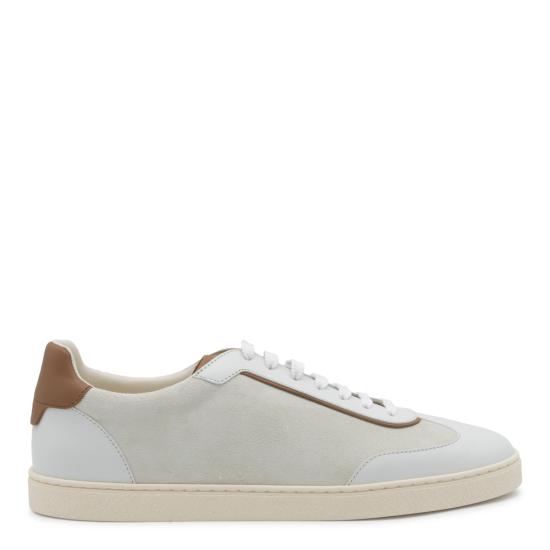 26FW 브루넬로 쿠치넬리 스니커즈 MZULDGJ336 CEH67 OFF WHITE