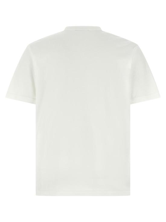  꼼데가르송 반팔 티셔츠 Comme Des Garçons 코튼 티셔츠 화이트 - COMME DES GARCONS