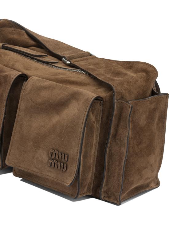 26FW 미우미우 크로스백 5BC2052CSSF0324 V POO Brown - MIU MIU