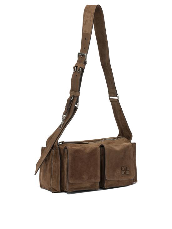 26FW 미우미우 크로스백 5BC2052CSSF0324 V POO Brown - MIU MIU
