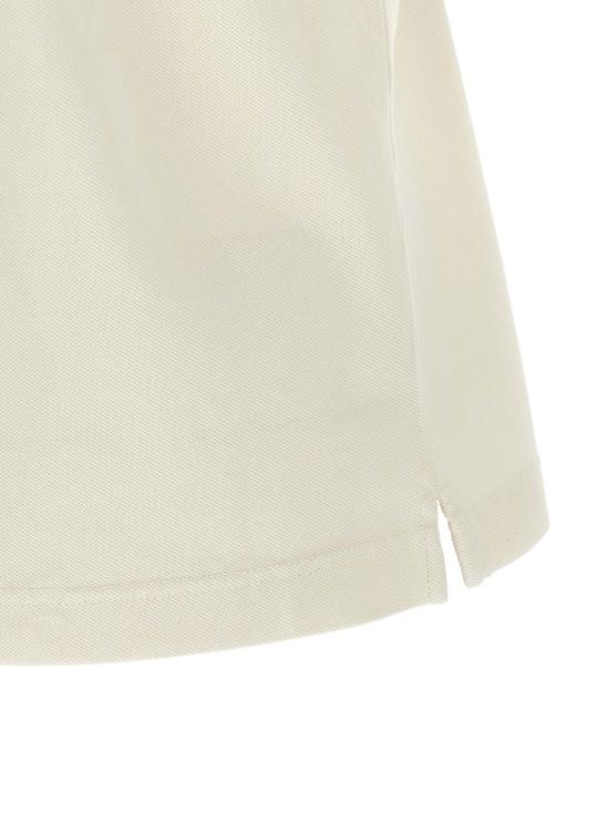 26FW 프라다 폴로 티셔츠 UJN07ASOOO19OVF0K74 White Black - PRADA