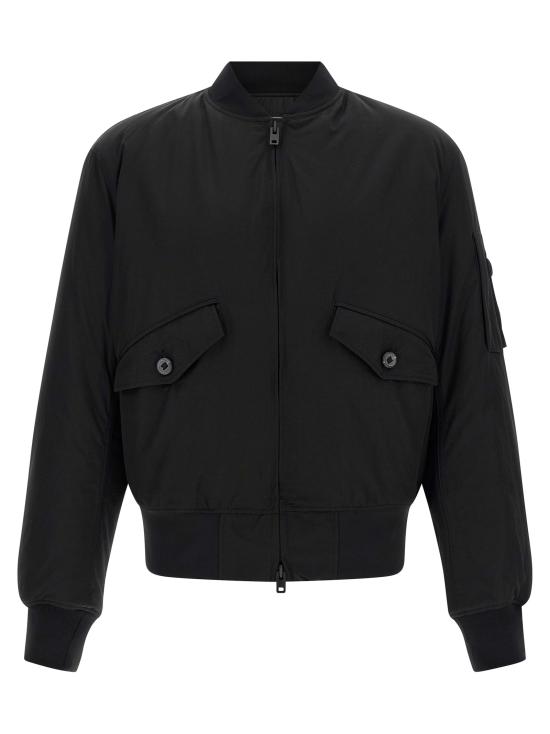 26FW 와이쓰리 봄버 자켓 KS1207BLACK Black