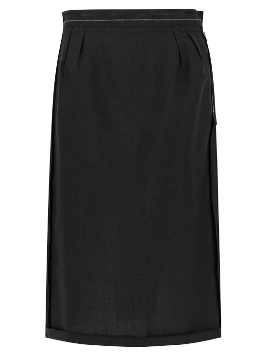 26FW 마르지엘라 미디 스커트 S51ME0068M35934855M Black