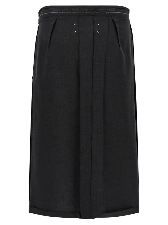 26FW 마르지엘라 미디 스커트 S51ME0068M35934855M Black - MAISON MARGIELA