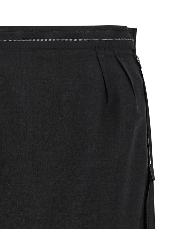 26FW 마르지엘라 미디 스커트 S51ME0068M35934855M Black - MAISON MARGIELA
