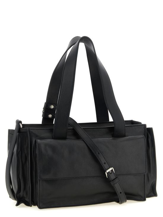 26FW 미우미우 토트백 5BG335VPOO2G7QF0002 Black - MIU MIU