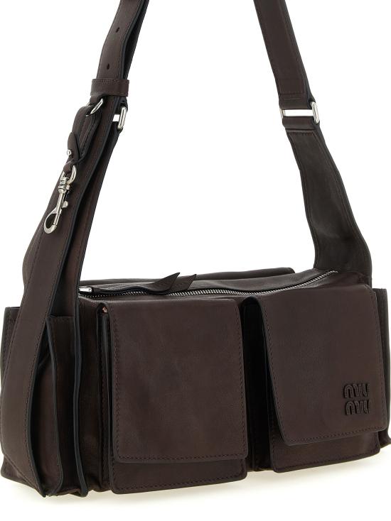 26FW 미우미우 크로스백 5BC205VPOO2G7QF0038 Brown - MIU MIU