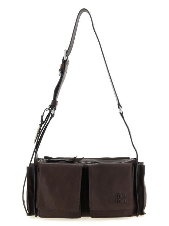 26FW 미우미우 크로스백 5BC205VPOO2G7QF0038 Brown
