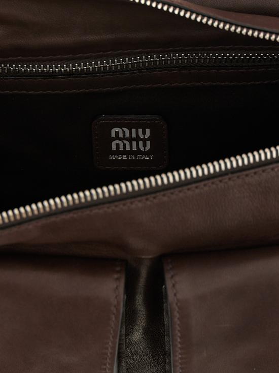 26FW 미우미우 크로스백 5BC205VPOO2G7QF0038 Brown - MIU MIU