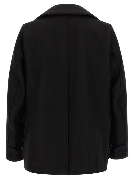 26FW 디스퀘어드2 트렌치 코트 S74AA0323S53003900 Black - DSQUARED2