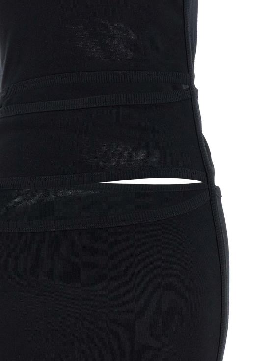  코페르니 숏 원피스 유기농 면 숏 드레스 블랙 - COPERNI