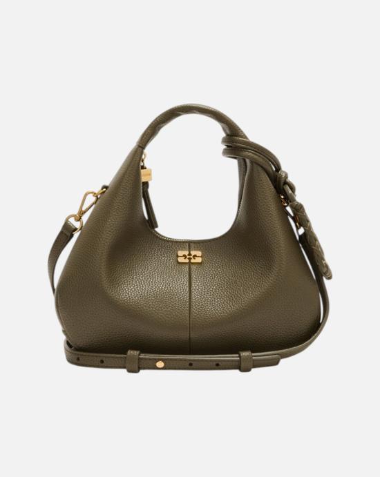  가니 토트백 C1040003 838 Military olive