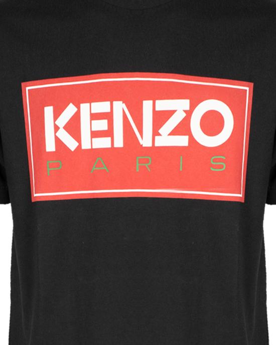 26FW 겐조 반팔 티셔츠 FC65TS4134SY 99A NERO ROSSO - KENZO