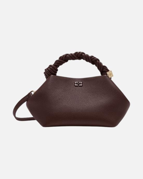 26FW 가니 그레인드 스몰 부백 A7274 979 Chicory coffee