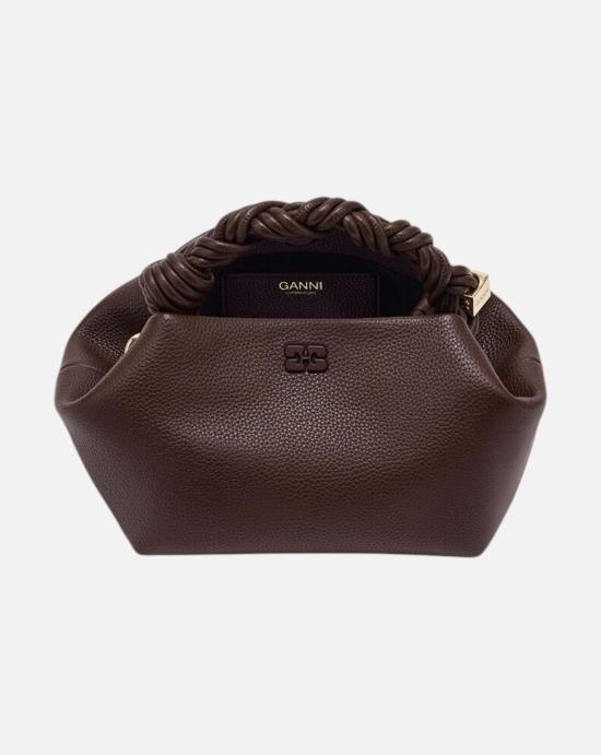 26FW 가니 그레인드 스몰 부백 A7274 979 Chicory coffee - GANNI