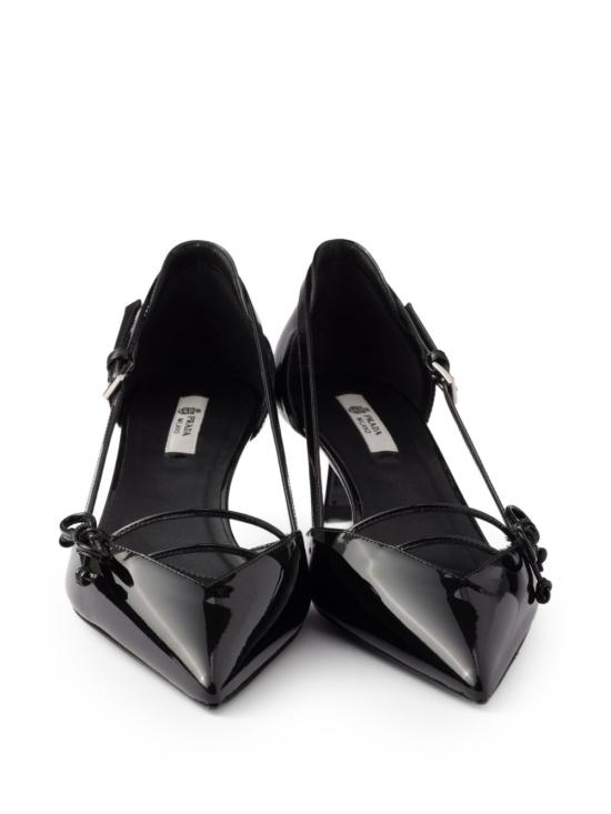 26SS 프라다 오픈 사이드 레더 펌프스 오픈 사이드 레더 펌프스 1I442O011FB045F0002 BLACK - PRADA