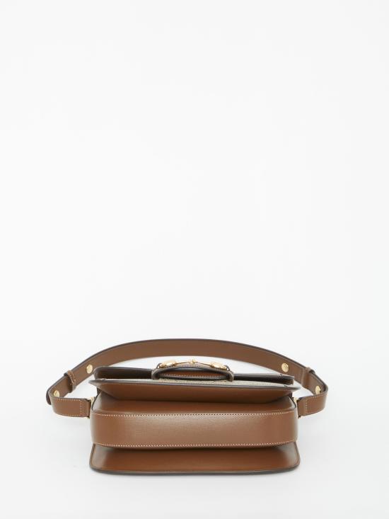 26FW 구찌 홀스빗 1955 숄더백 60220492TCG8563 BEIGE EBONY - GUCCI