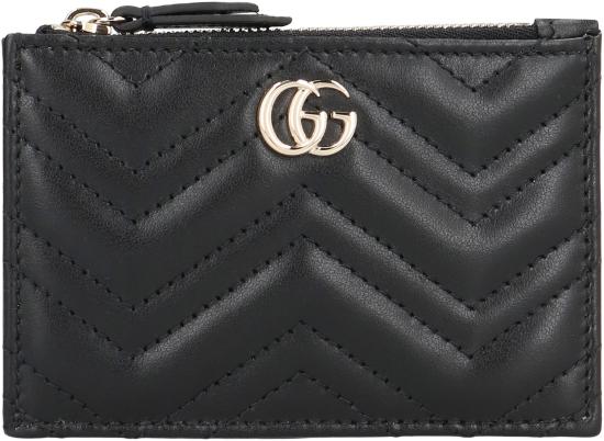 26SS 구찌 GG 마몽 키 케이스 837747AAET81000 BLACK - GUCCI