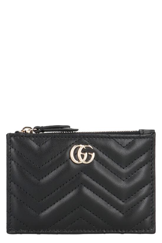 26SS 구찌 GG 마몽 키 케이스 837747AAET81000 BLACK