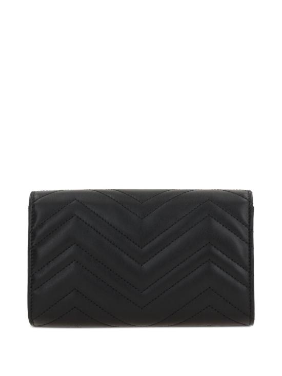 26SS 구찌 GG 마몽 체인 월렛 837745AAET81000 BLACK - GUCCI