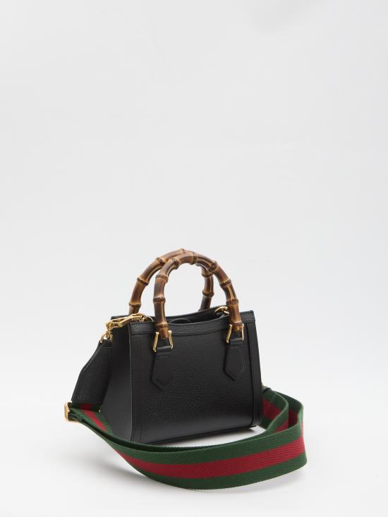 26SS 구찌 다이애나 미니 토트백 702732U3ZDT1073 BLACK - GUCCI