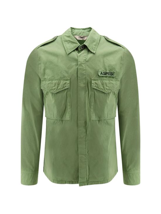 26SS 아스페시 긴팔 셔츠 S6 A CE10G17885319 GREEN