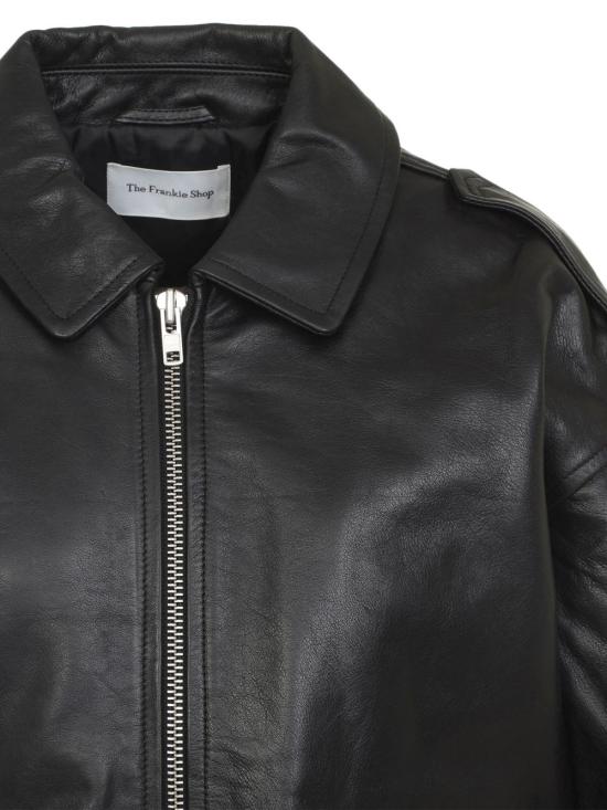 26SS 더프랭키샵 가죽 자켓 JAFS043971000BLACK - THE FRANKIE SHOP