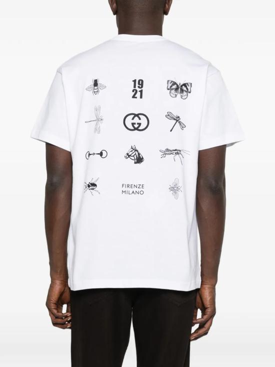 26SS 구찌 반팔 티셔츠 855021XJHQK9051 WHITE - GUCCI