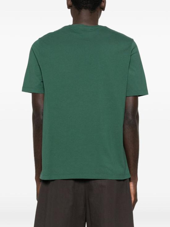 26SS 메종키츠네 폭스 헤드 레귤러 티셔츠 PM00107KJ7026P399 GREEN - MAISON KITSUNE