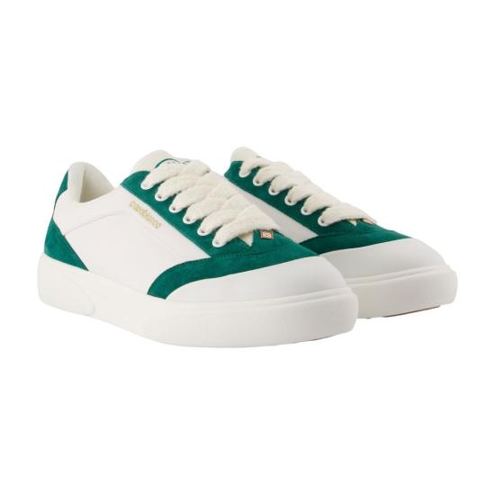 26FW 카사블랑카 스니커즈 ASNK02502M GREEN - CASABLANCA