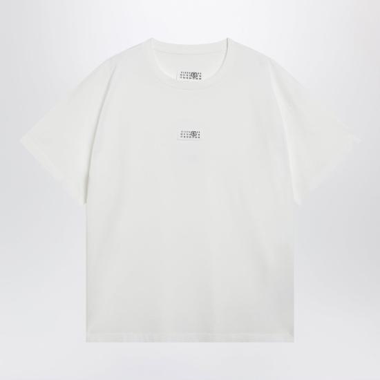 26FW MM6 메종마르지엘라 반팔 티셔츠 SH0GC0071M20258101 WHITE