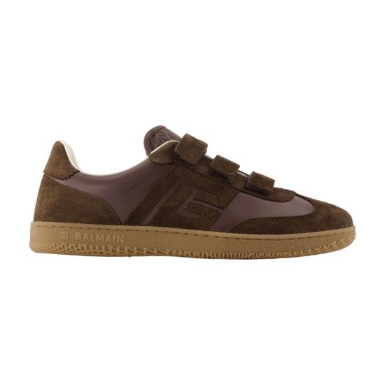 26FW 발망 스니커즈 HM1VJ423LBEWWIC BROWN