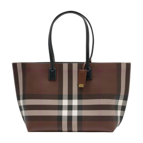 26SS 버버리 미디움 체크 토트백 8112231A8900 BROWN