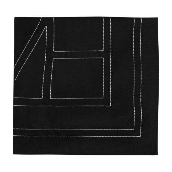 26FW 토템 머플러/스카프 263WSC0200FB0704001 BLACK - TOTEME