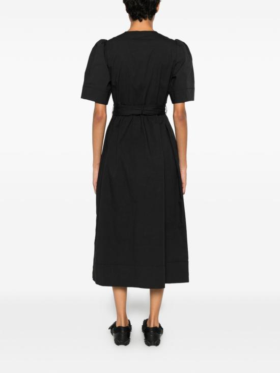 26FW 가니 미디 원피스 A1030771099 BLACK - GANNI