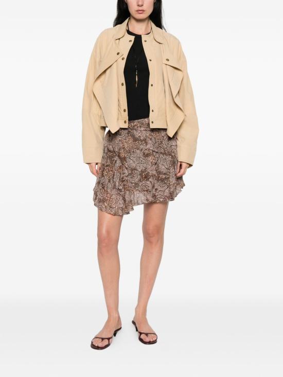 26SS 이자벨마랑 스커트 JU0546FAD2J07I10OE YELLOW - ISABEL MARANT