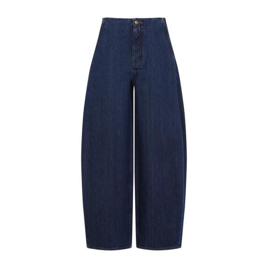 26FW 질샌더 스트레이트 팬츠 J02KA0401J45324476 NAVY