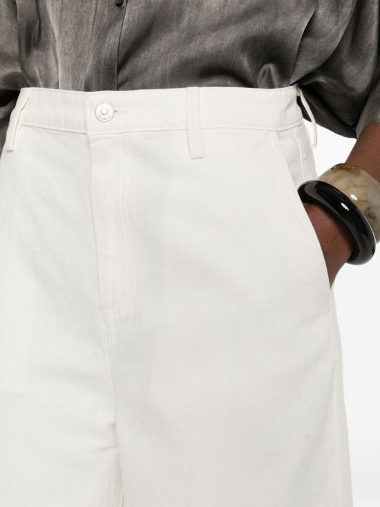 26SS 세븐포올맨카인드 스트레이트 팬츠 7U7G0X10U7LNI WHITE - 7 FOR ALL MANKIND