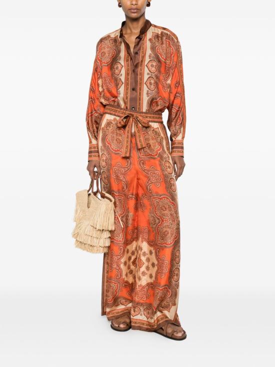 26FW 짐머만 팔라초 팬츠 1500PSS263TAPA ORANGE - ZIMMERMANN