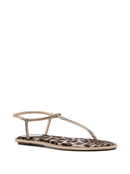 26FW 르네 카오빌라 뮬/슬리퍼 C09375010R001Y450 LEOPARD PRINT - RENE CAOVILLA
