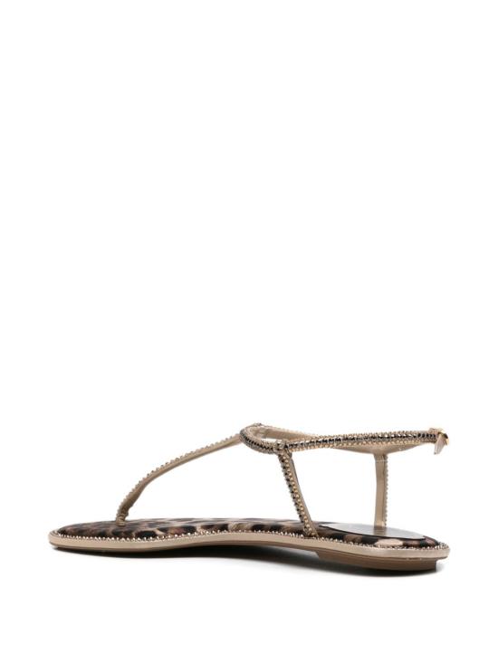 26FW 르네 카오빌라 뮬/슬리퍼 C09375010R001Y450 LEOPARD PRINT - RENE CAOVILLA
