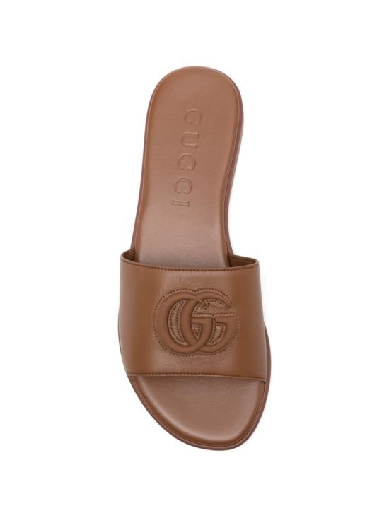 26FW 구찌 인터로킹 G 슬링백 펌프스 인터로킹 G 슬링백 펌프스 874910AAGT42535 LUGGAGE - GUCCI