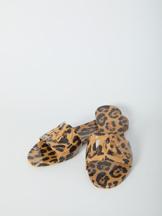 26FW 돌체앤가바나 뮬/슬리퍼 CW2215A0017HY13M LEOPARD PRINT - DOLCE & GABBANA