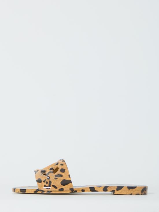26FW 돌체앤가바나 뮬/슬리퍼 CW2215A0017HY13M LEOPARD PRINT - DOLCE & GABBANA